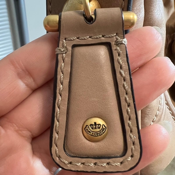 Vintage Juicy Couture Leather Shoulder Bag - Picture 3 of 10